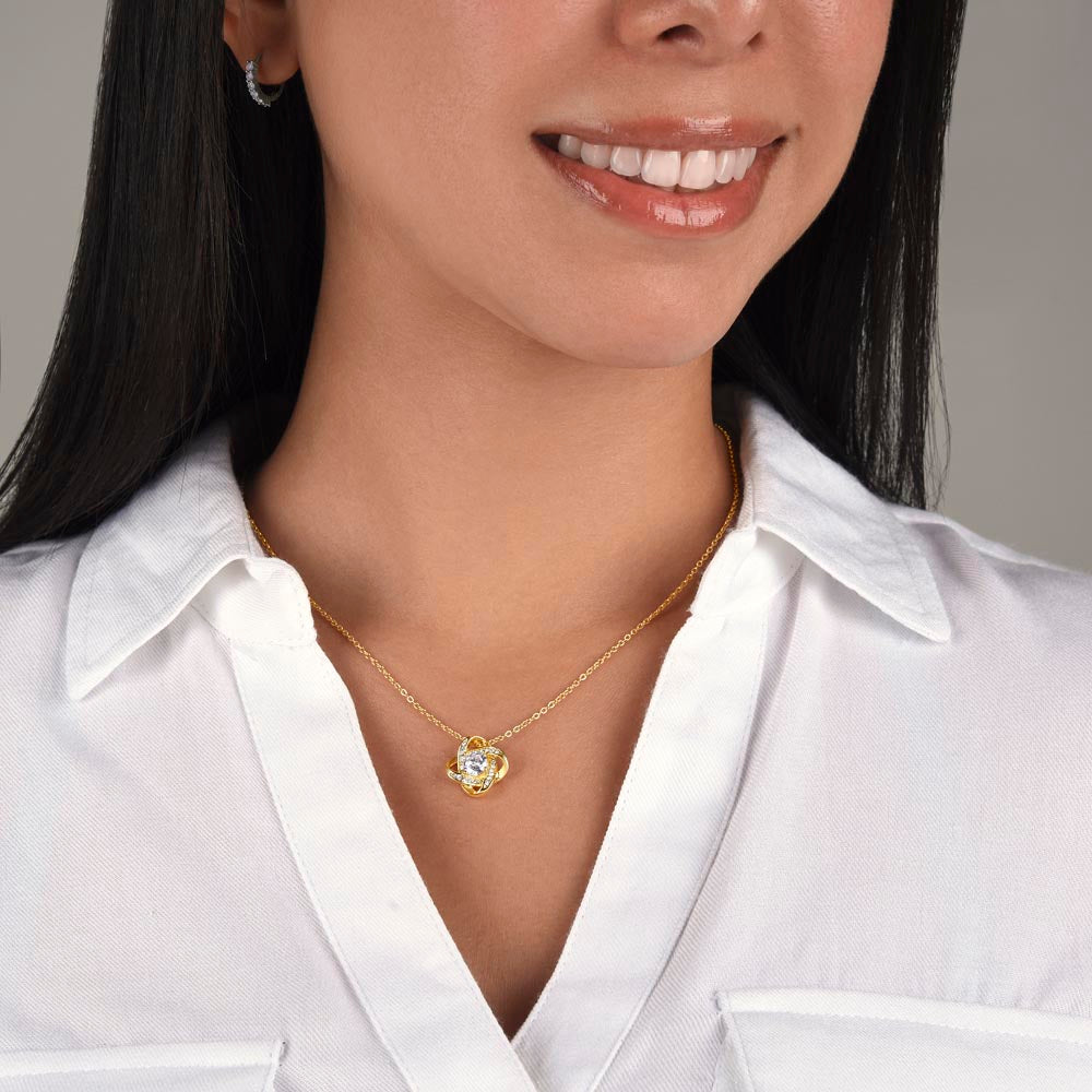 Endless Love: The Knot of Affection Necklace